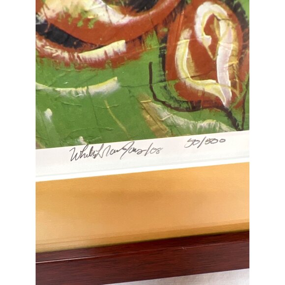 Limited Edition Signed Abstract Art Print "Tree Of Life" By Nancy Nave Jones In - Picture 3 of 6